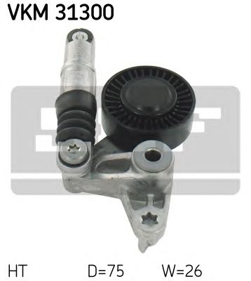 VKM 31300 SKF Натяжний ролик1